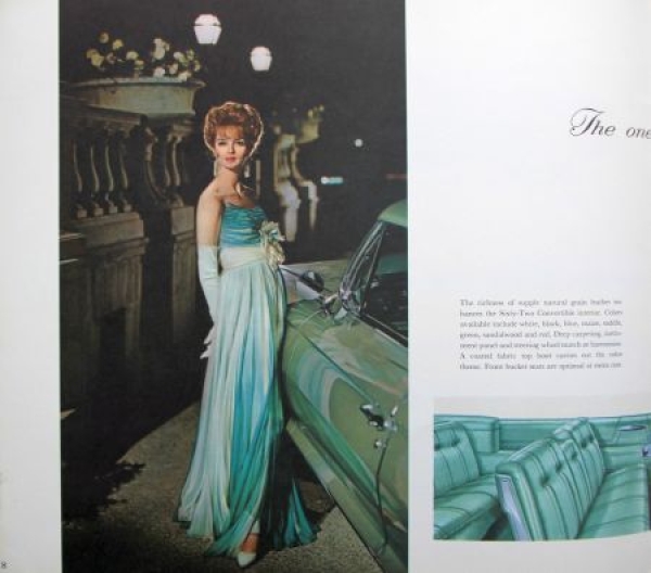 Cadillac Modellprogramm 1962 Prestige-Automobilkatalog in Originalumschlag (6904)